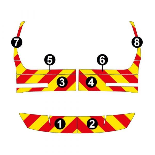 Kit Jaune-Rouge Partiel – CITRÖEN e-Berlingo à Hayon (2024) – Image 2